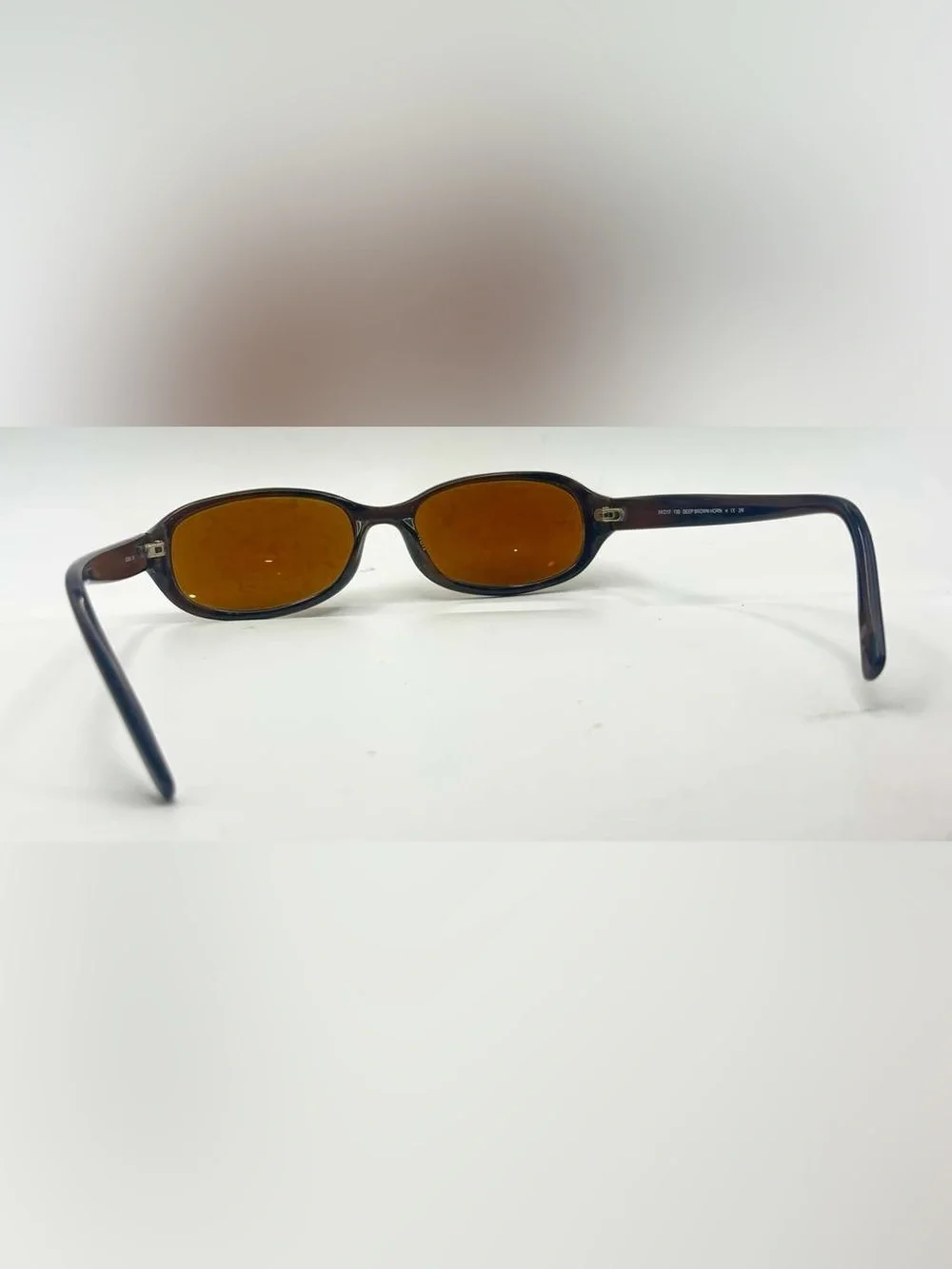SG806 Black Brown Oval Sunglasses Frames Only